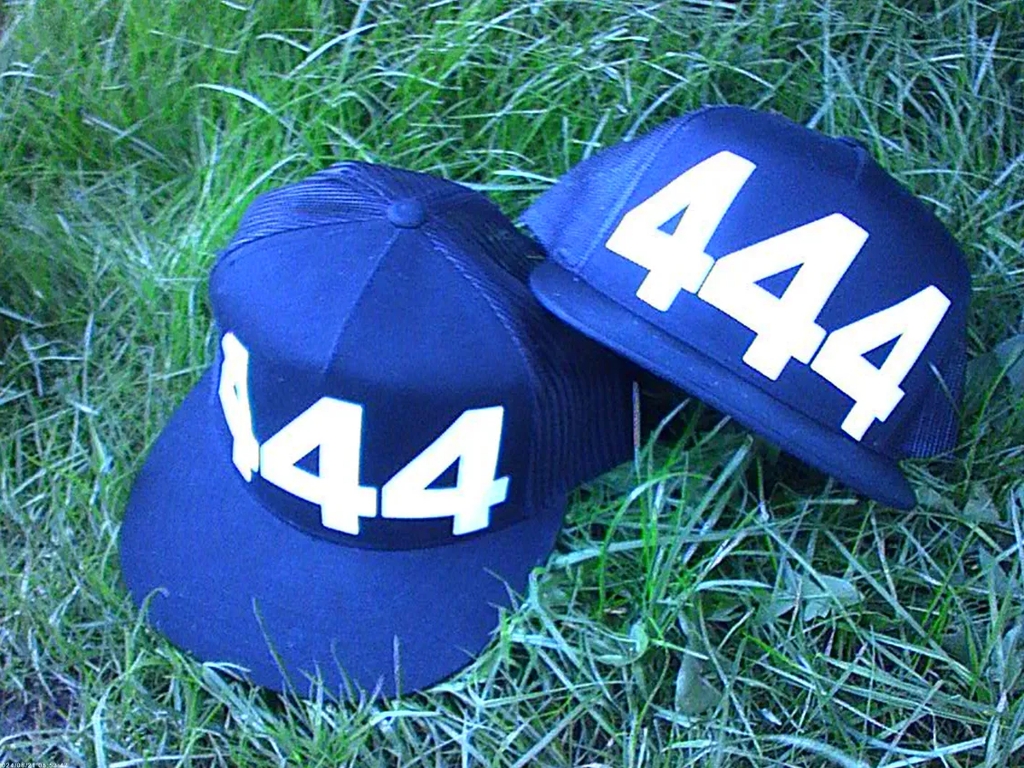 '444' SNAPBACK TRUCKER CAP